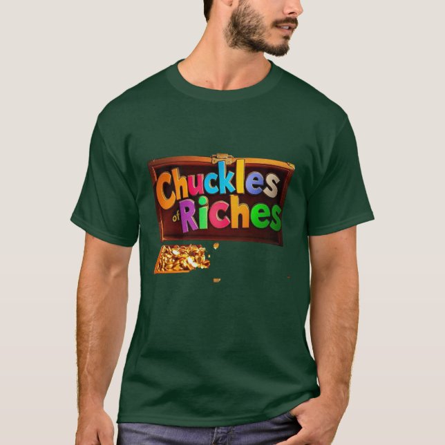 Chuckles of Reaches: Cosmic Laughter in the Stars T-Shirt (Front)