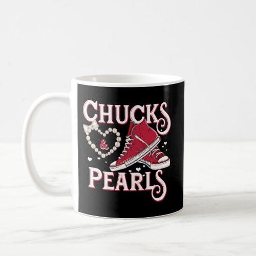 Chucks And Pearls Coffee Mug