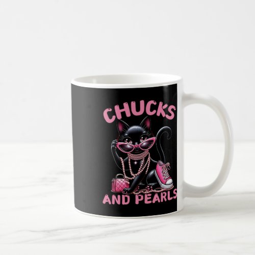 Chucks And Pearls Fashion  Coffee Mug