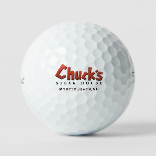 Chucks of Myrtle Beach Titleist ProV1 3 Pack Golf Balls