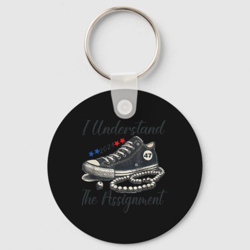 Chuckspearls 2024 Kamalaharris 2024 1  Keychain