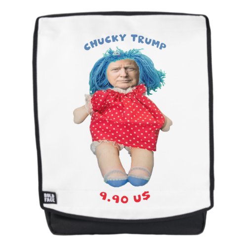 Chucky Donald Trump Doll Backpack