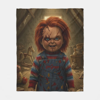 chucky fleece blanket