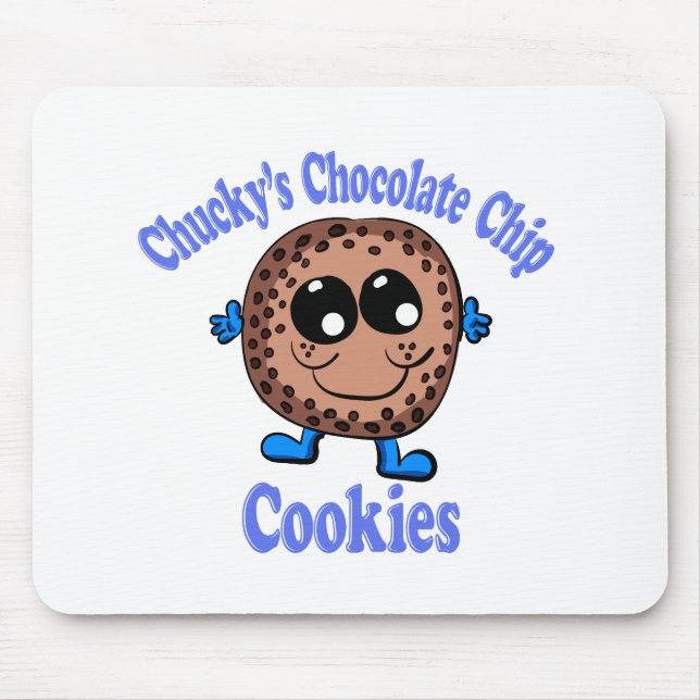 Chucky's Chocolate Chip Cookies Mouse Pad (Front)