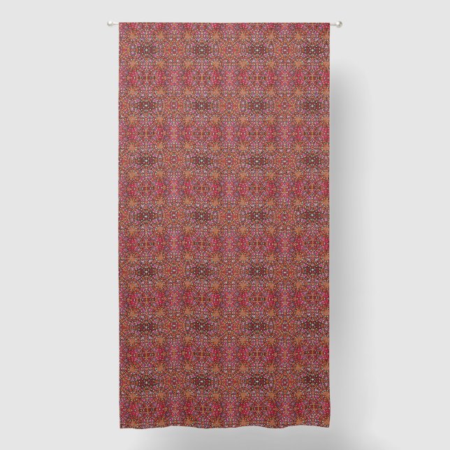 Chueca Rouge Sun Blackout Curtains (Front)