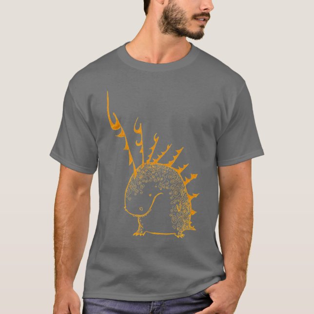 chuffy the dragon (yellow) t-shirt (Front)
