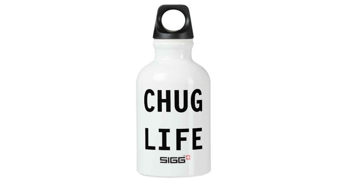 Chug Life Aluminum Water Bottle | Zazzle