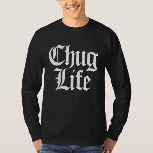 Chug Life Heavy Metal Thrash Djent Guitarist Guita T_Shirt