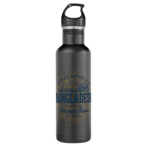 Chug Lover Gift Dog Owner Coffee Lover Funny Vinta Stainless Steel Water Bottle