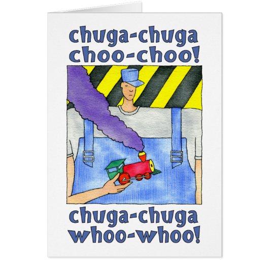 chuga chuga choo choo! Train Cards (Front)