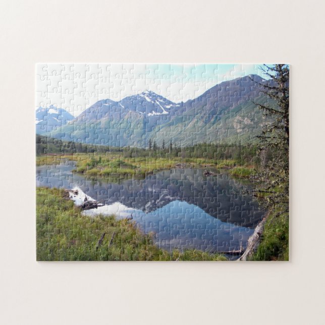Chugach - Eagle River Jigsaw Puzzle (Horizontal)