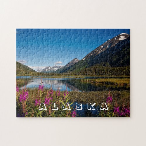 Chugach National Forest Alaska Scenic Photo Jigsaw Puzzle