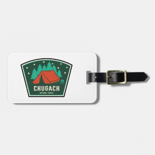 Chugach National Forest Camping Luggage Tag
