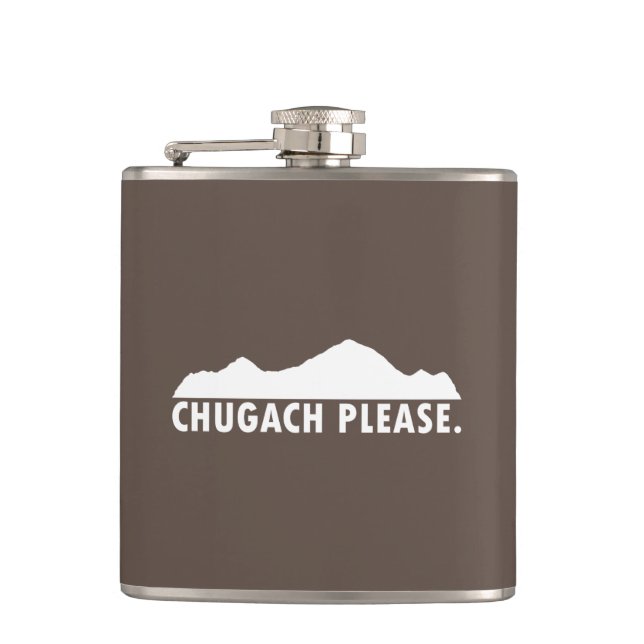 Chugach Please Flask (Front)