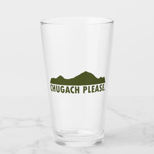 Chugach Please Glass (Front)