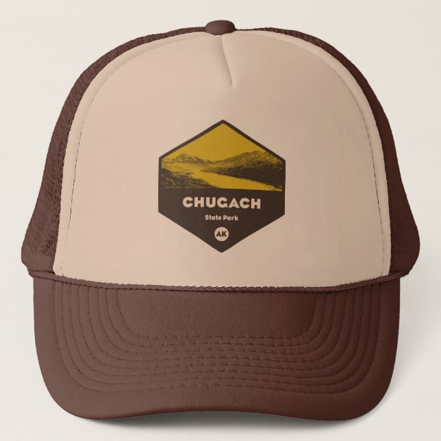 Chugach State Park, Alaska Trucker Hat (Front)
