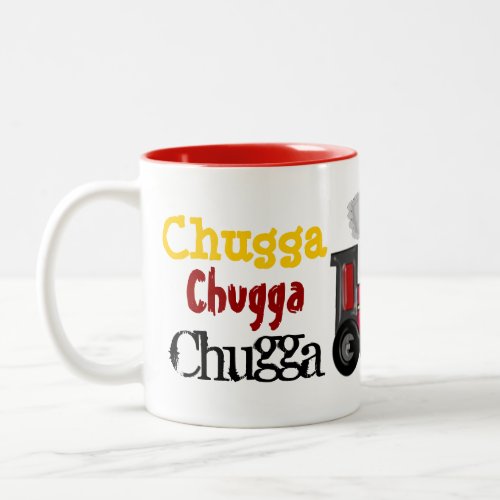 Chugga Chugga Choo Choo Train Two_Tone Coffee Mug