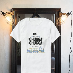 Chugga Chugga Two Birthday T-Shirt Adult Male