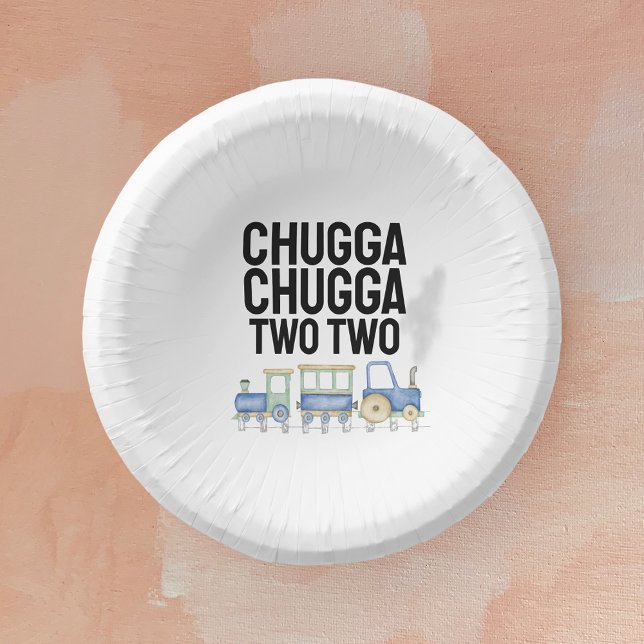 Chugga Chugga Two Two | 2nd Birthday | Bowls (2) (Creator Uploaded)