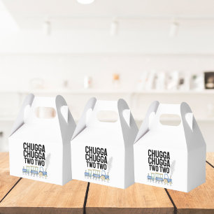 Chugga Chugga Two Two Birthday Favor Boxes