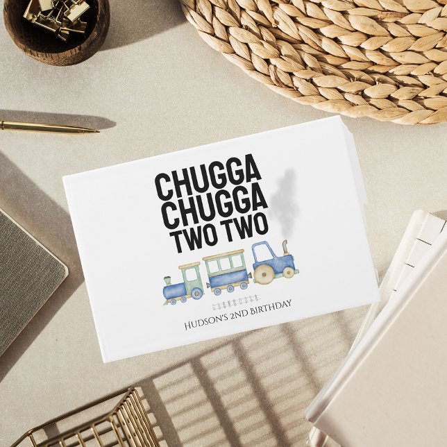 Chugga Chugga Two Two | Birthday Guest Book (Creator Uploaded)