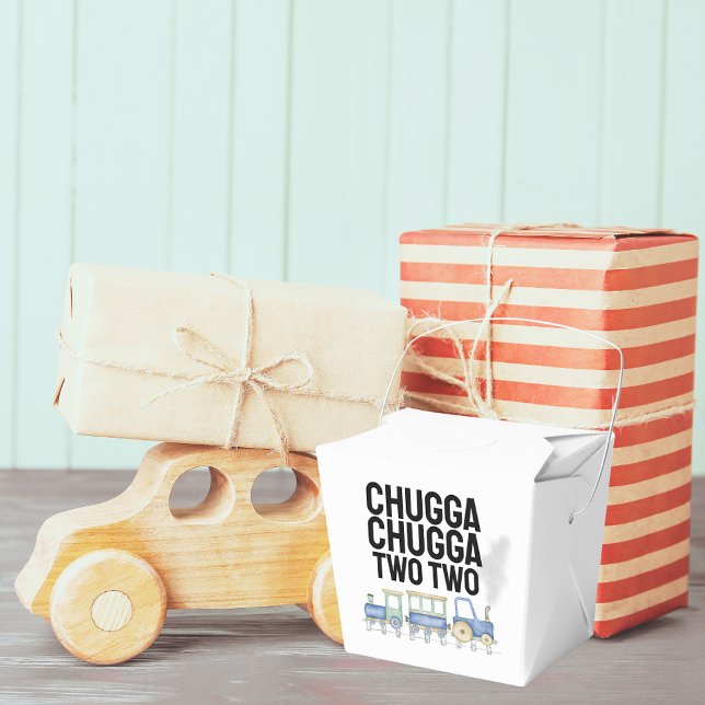 Chugga Chugga Two Two | Birthday | Takeout Boxes (Creator Uploaded)