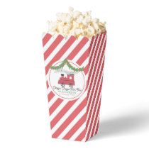 Chugga Chugga Two Two Christmas Train 2nd Birthday Favor Boxes