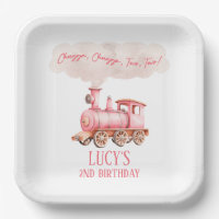 Chugga Two Two Choo Choo Train 2nd Birthday Party