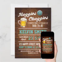 Huggies and best sale chuggies invitations