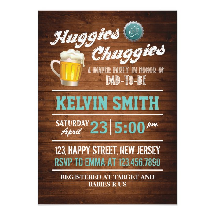 huggies and chuggies baby shower