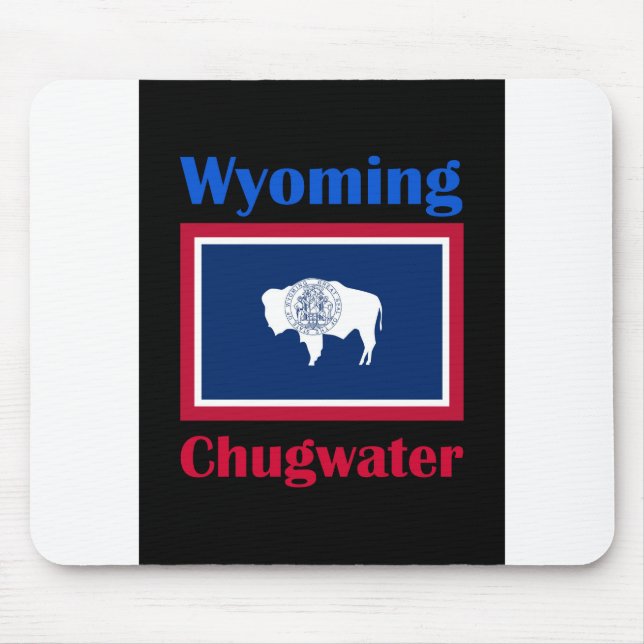 Chugwater Wyoming Mouse Pad (Front)