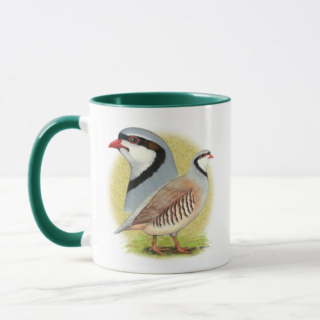 Chukar Partridge Combo Mug (Left)