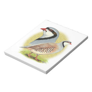 Chukar Partridge Combo Notepad