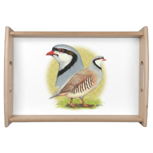 Chukar Partridge Combo Serving Tray