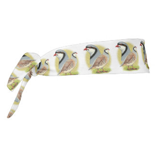 Chukar Partridge Combo Tie Headband