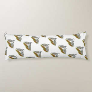 Chukar Partridge Pair Body Pillow