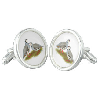 Chukar Partridge Pair Cufflinks