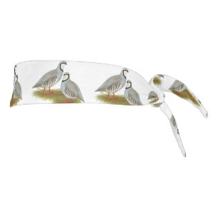 Chukar Partridge Pair Tie Headband