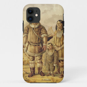 Chukchi Nomads, engraved by Winckelmann and Sons ( iPhone 11 Case