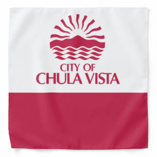 Chula Vista (California) City flag Bandana
