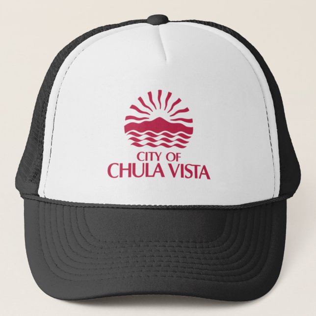Chula Vista California Trucker Hat (Front)