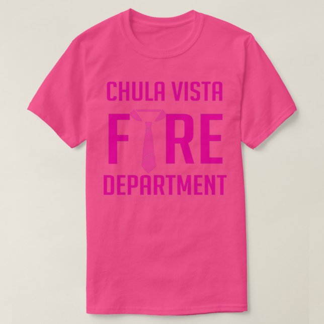 Chula Vista Fire Department  T-Shirt (Design Front)