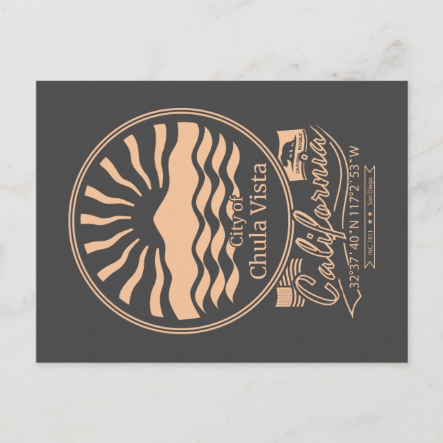 CHULA VISTA SAN DIEGO CALIFORNIA POSTCARD (Front)