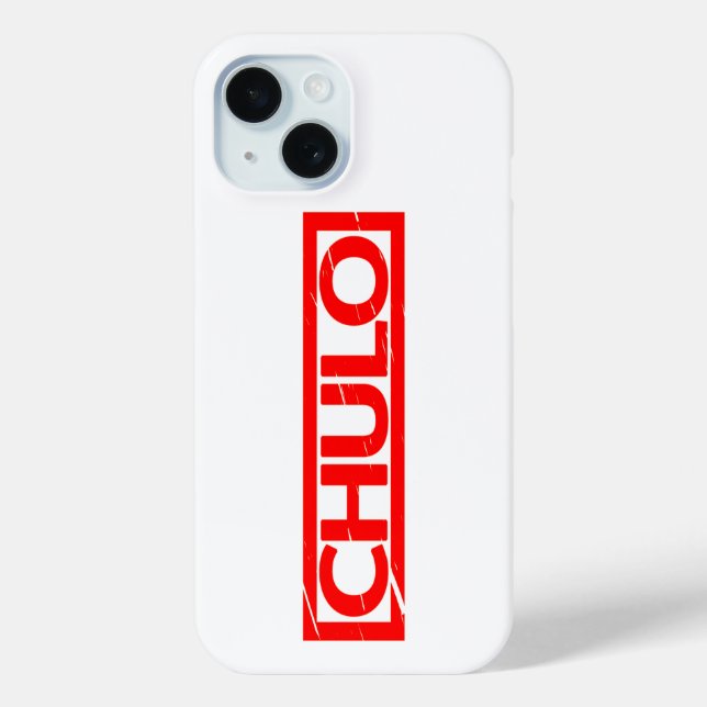 Chulo Stamp Case-Mate iPhone Case (Back)