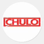 Chulo Stamp Classic Round Sticker