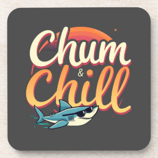 Chum and Chill Beverage Coaster
