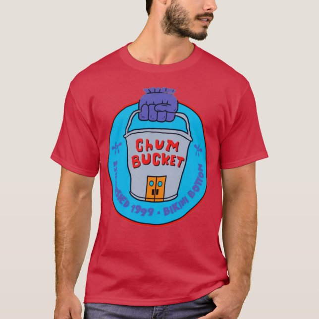 Chum Bucket - Bikini Bottom T-Shirt (Front)