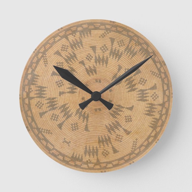 Chumash Native American Art Clock (Front)
