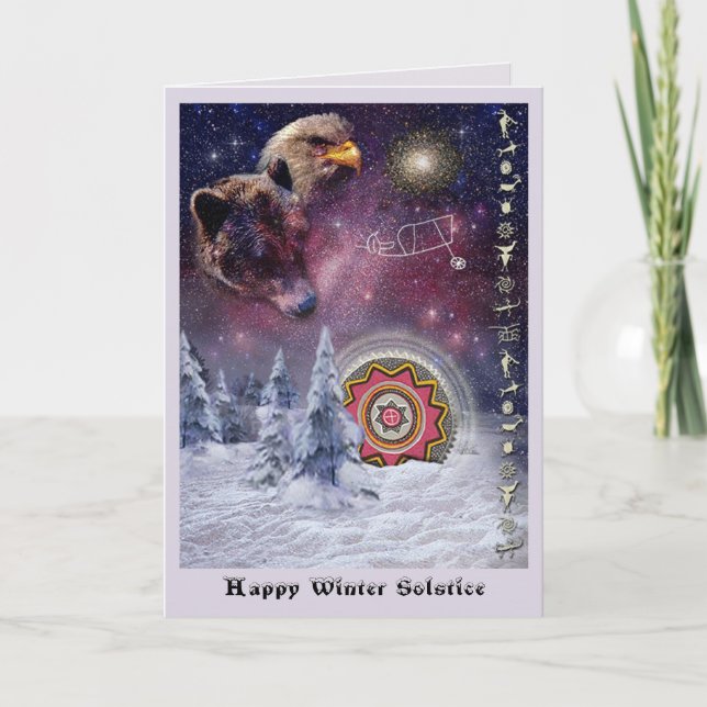 Chumash Winter Solstice Card (Front)