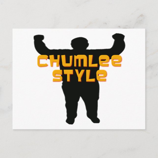 Chumlee Style Postcard (Front)